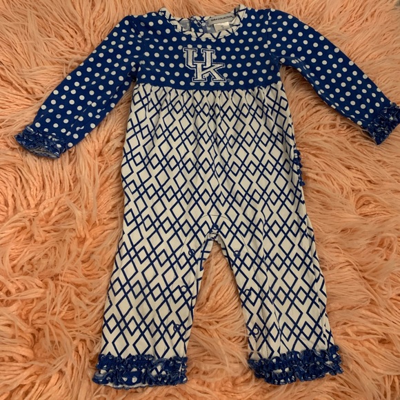 Tara Collection Other - University of Kentucky Wildcats Baby Girls Romper